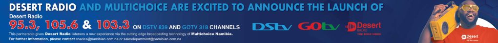 Desert Radio on DStv and GOtv 970 x 90 pixels website
